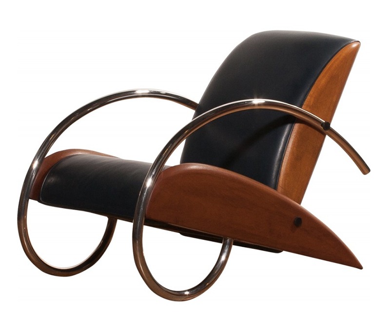 art moderne streamline fauteuil