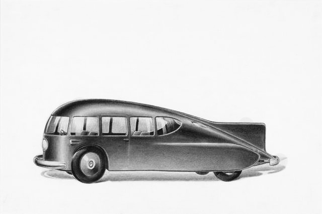 norman bel geddes design futuriste streamline