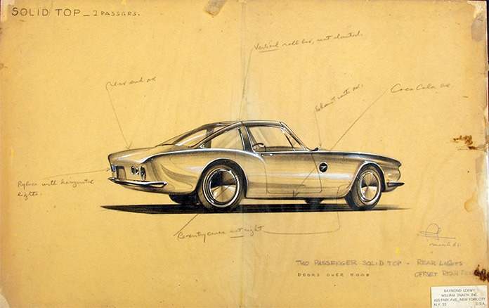 Raymond Loewy design streamline