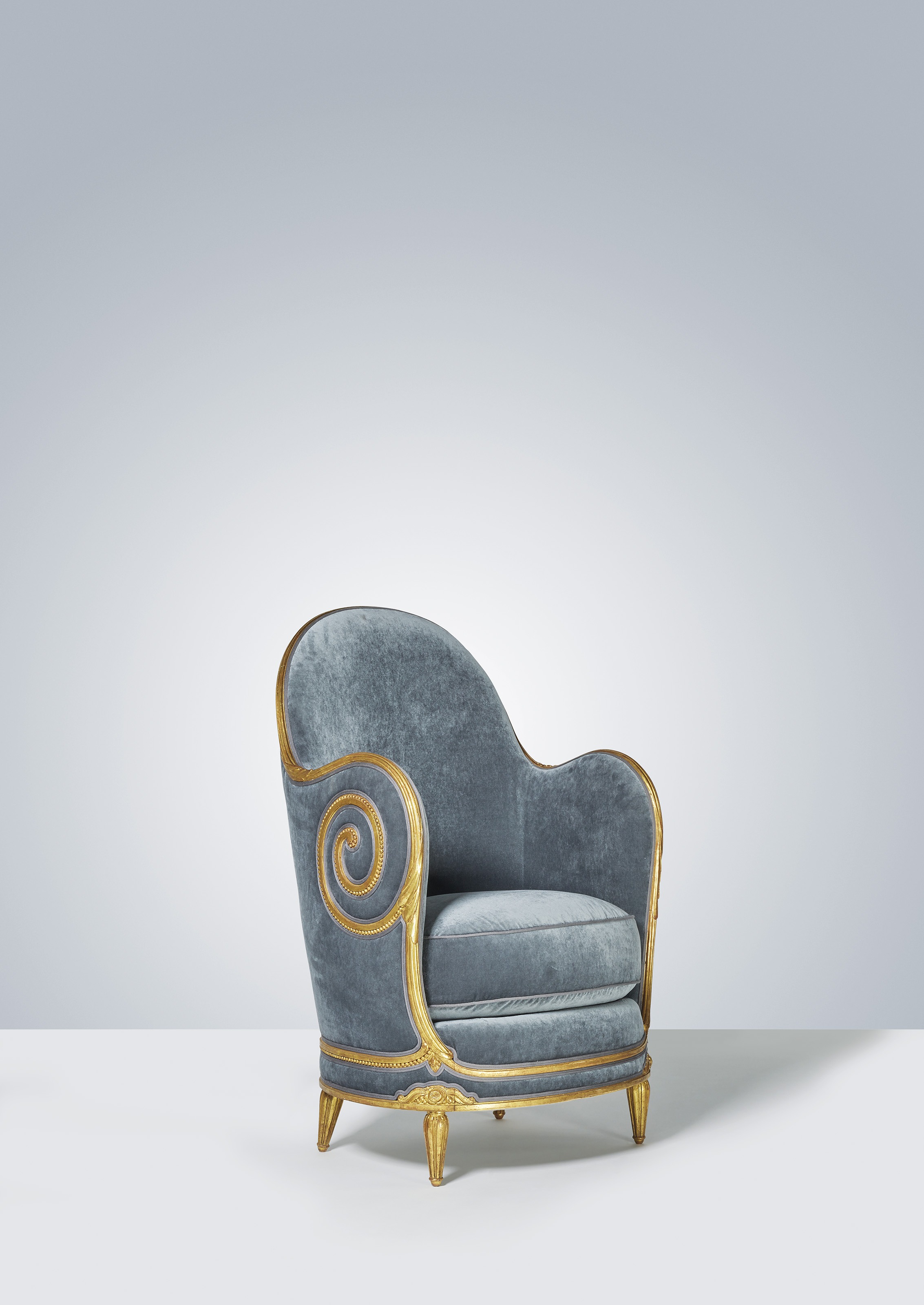 paul iribe fauteuil nautile art deco