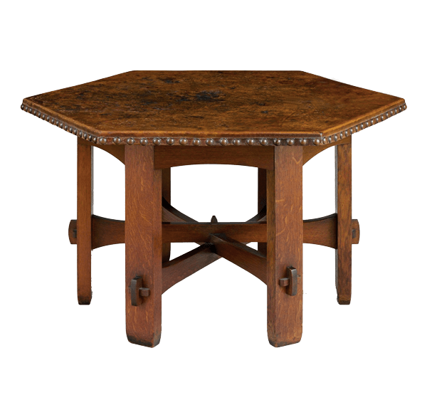 table gustav stickley arts and crafts furniture