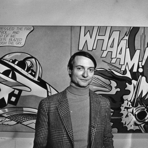 Roy Lichtenstein, artiste du mouvement pop art