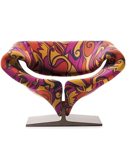 fauteuil ribbon pierre paulin pop art