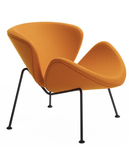 orange slice chair f437, le fauteuil de Pierre Paulin