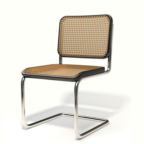 chaise b32 du designer Marcel Breuer