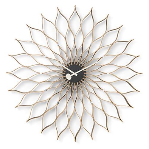 horloge sunflower ou "sunflower clock" du designer streamline George Nelson