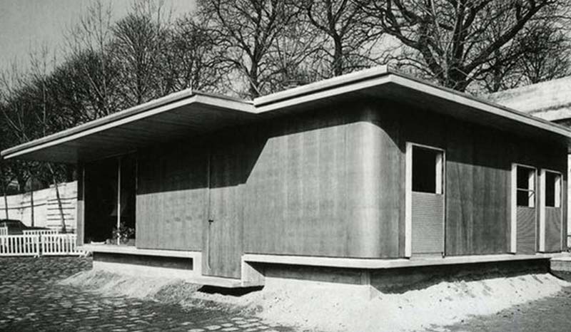 la maison des jours meilleurs de Jean Prouvé pour l'abbé Pierre