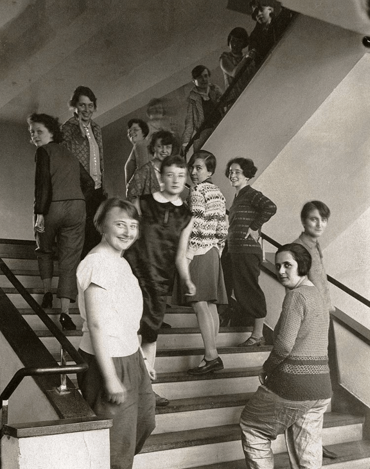 étudiantes de l'école Bauhaus, donc Benita Koch Otte