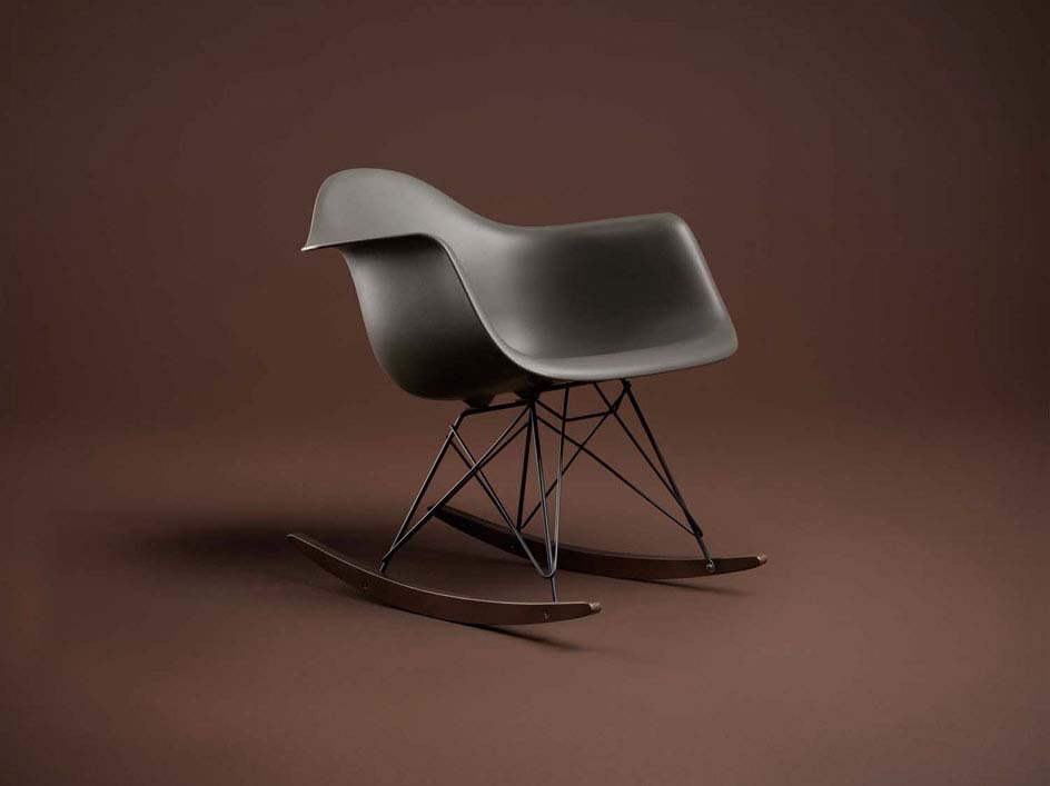 fauteuil RAR Eames noir pour Vitra