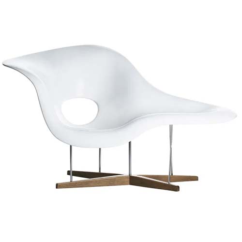 la chaise eames, un siège de salon par ray et charles eames pour Vitra