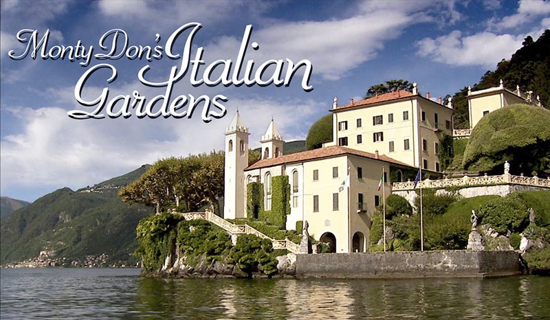 une série netflix sur le jardinage et le paysagisme : monty don's italian gardens