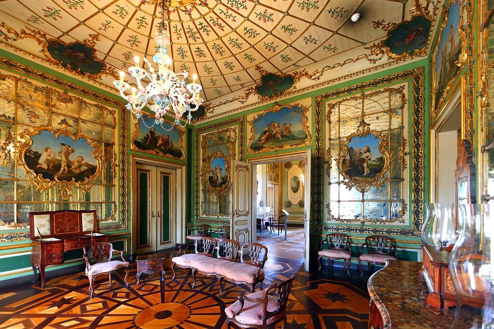 Aménagement d'intérieur de style Rococo